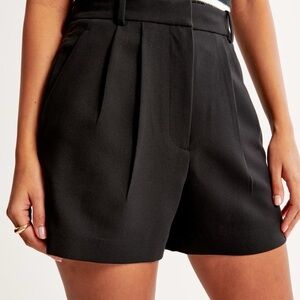 Abercrombie & Fitch sloane High-Waist Black tailored Women’s Shorts